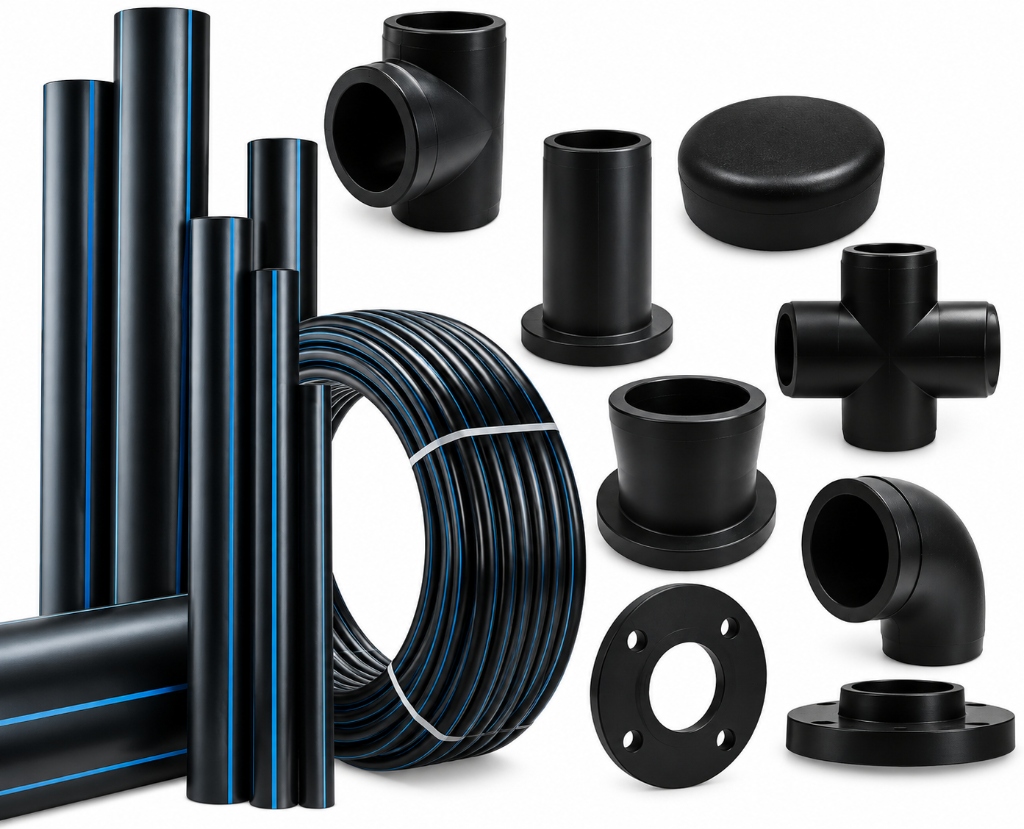 HDPE Agricultural & Industrial Pipes and Fittings